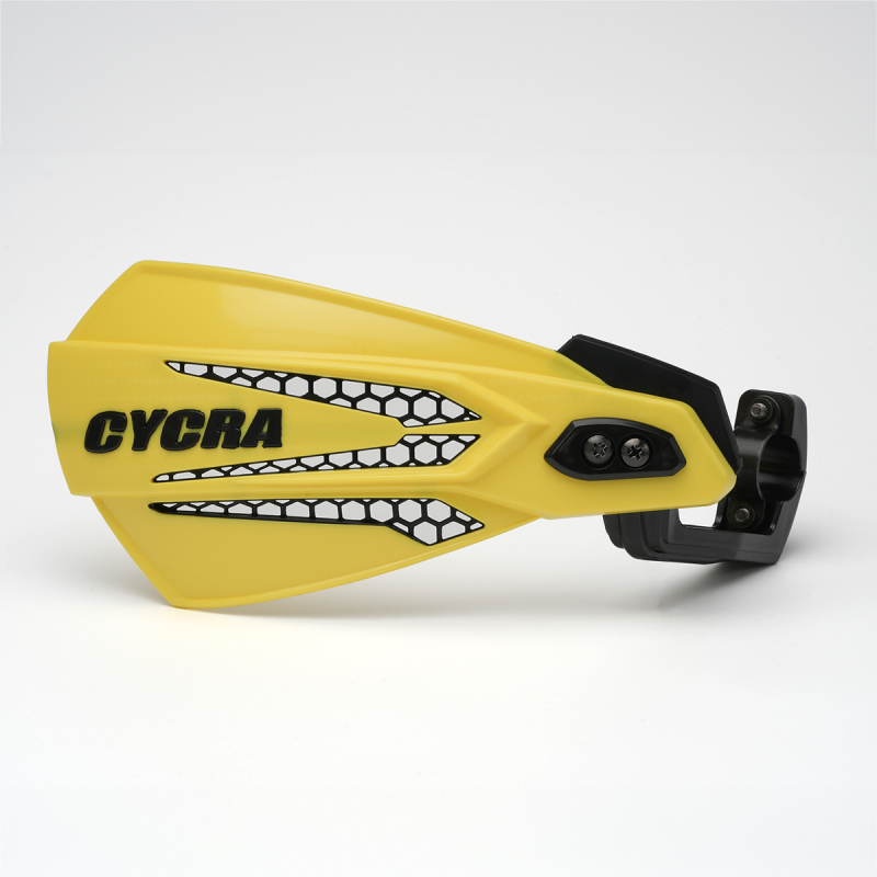 Cycra MX-Race Handguard - Yellow/Black - Click Image to Close