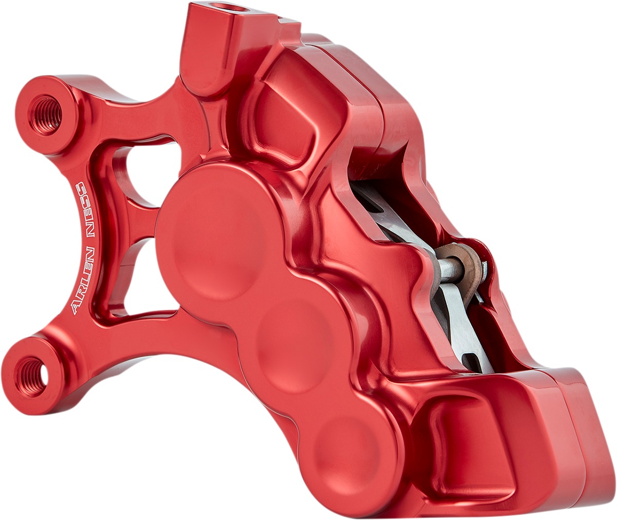 Red Tech Brake Calipers - 6 Piston Diff Bore 14 Inch Lt - Click Image to Close