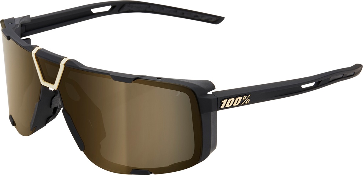 100% Eastcraft Sunglasses Soft Tact Black Gold Mirror Unisex - Click Image to Close