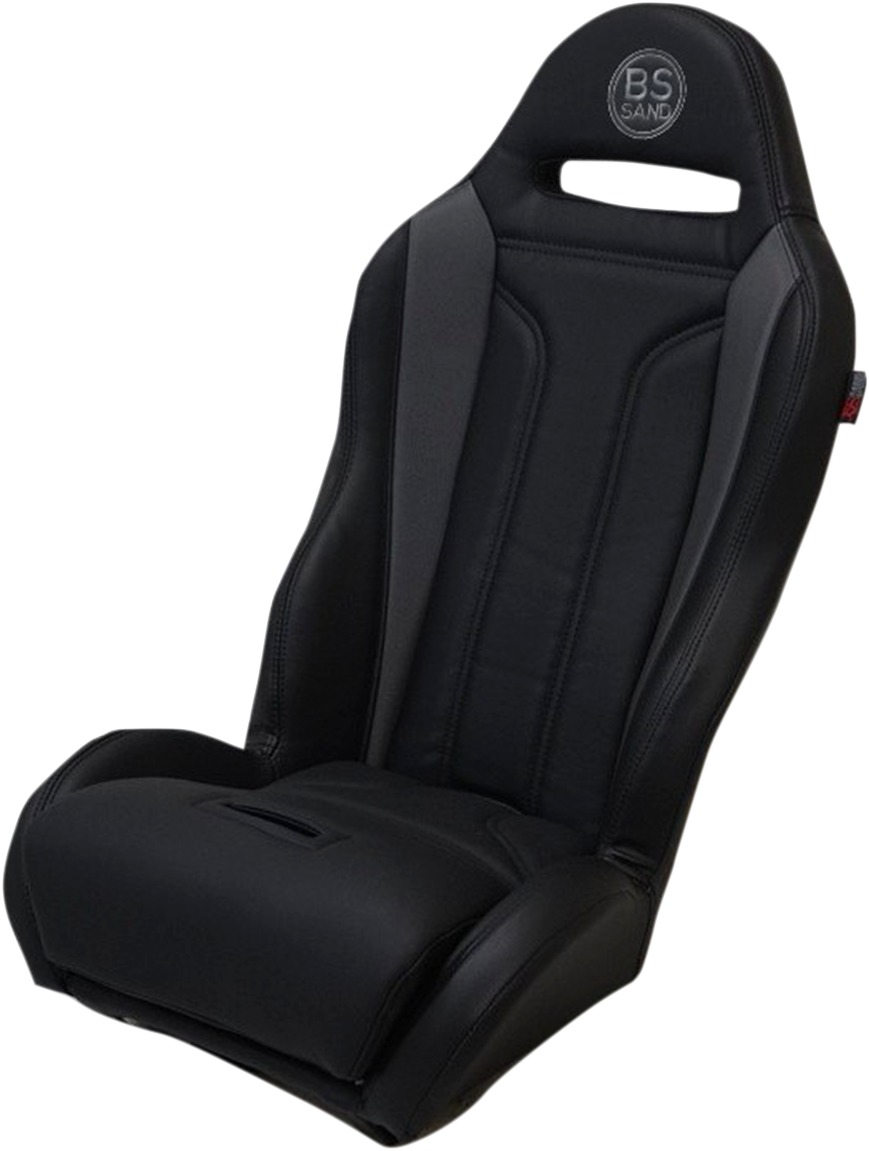 Performance Double T Solo Seat Black/Gray - For Polaris RZR 900 /XP Turbo - Click Image to Close