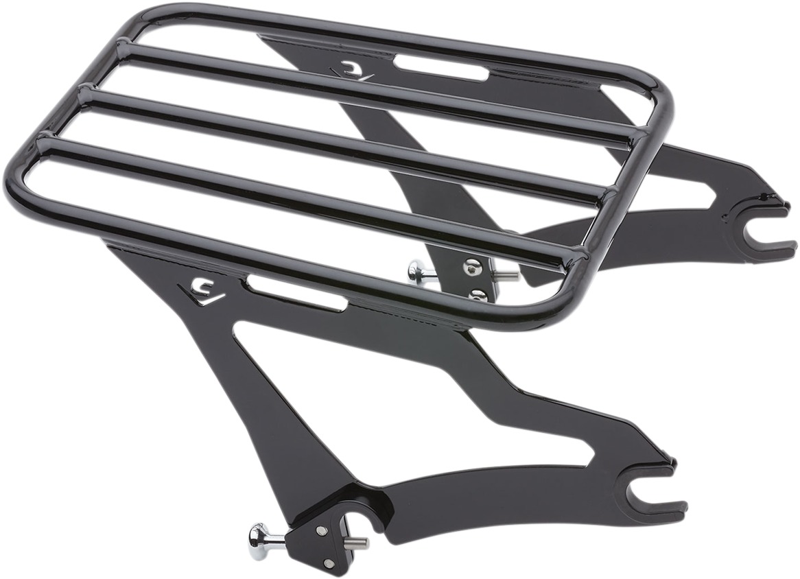 Cobra Detachable Luggage Rack Black Fits FLH/FLT 2009-2022 - Click Image to Close