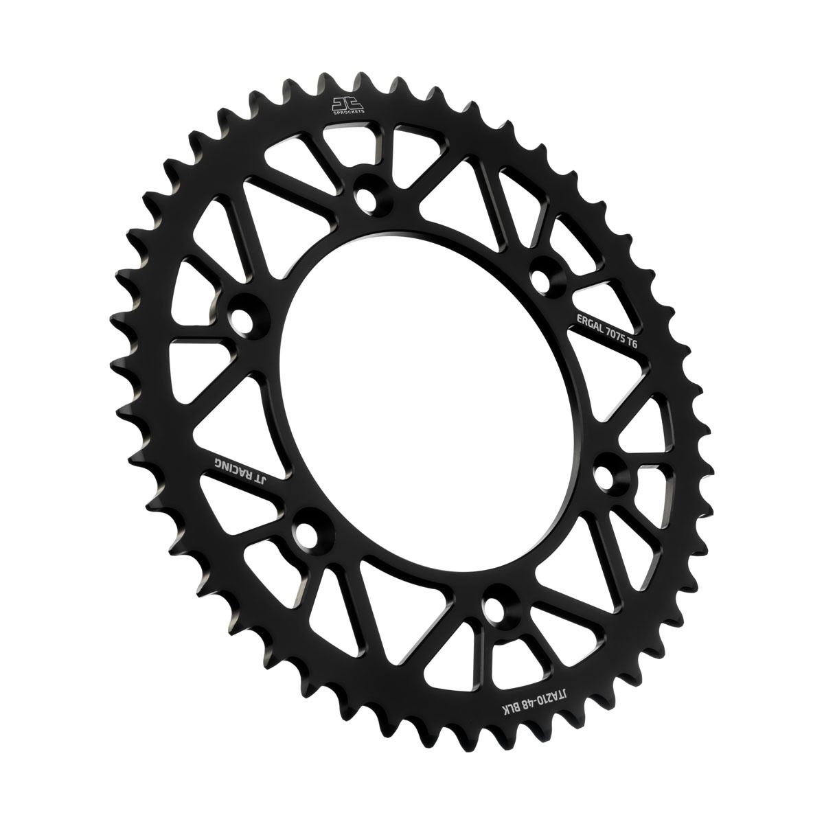 Black Aluminum Rear Sprocket - 47 Tooth 520 - For Honda CR/F XR & Beta RR - Click Image to Close