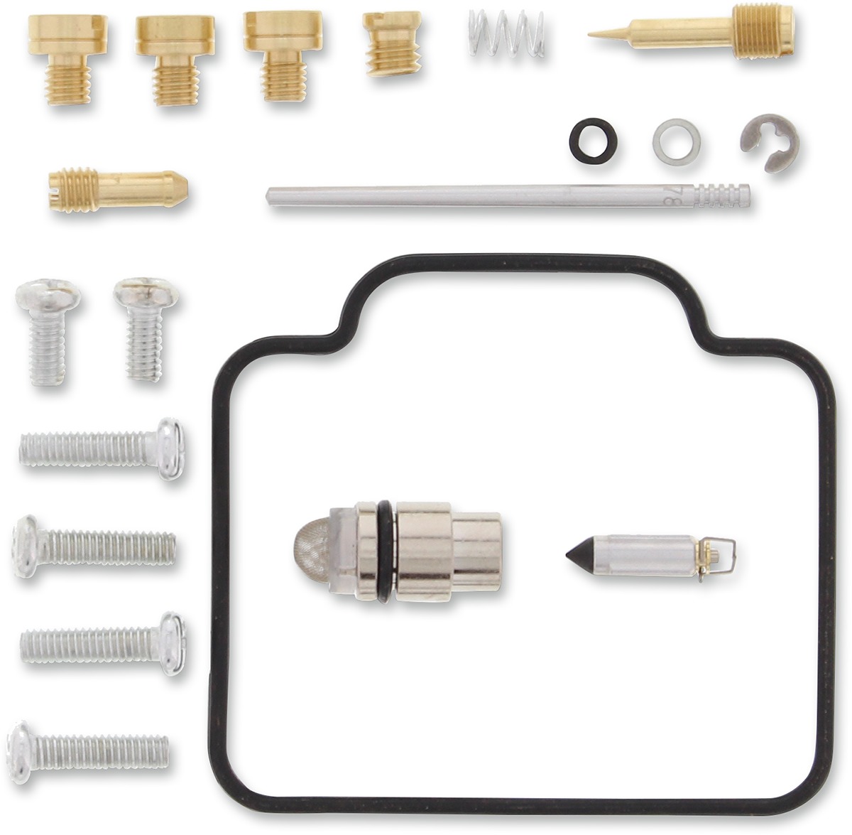 ATV/UTV Carburetor Repair Kit - For 96-99 Polaris 500 4T - Click Image to Close