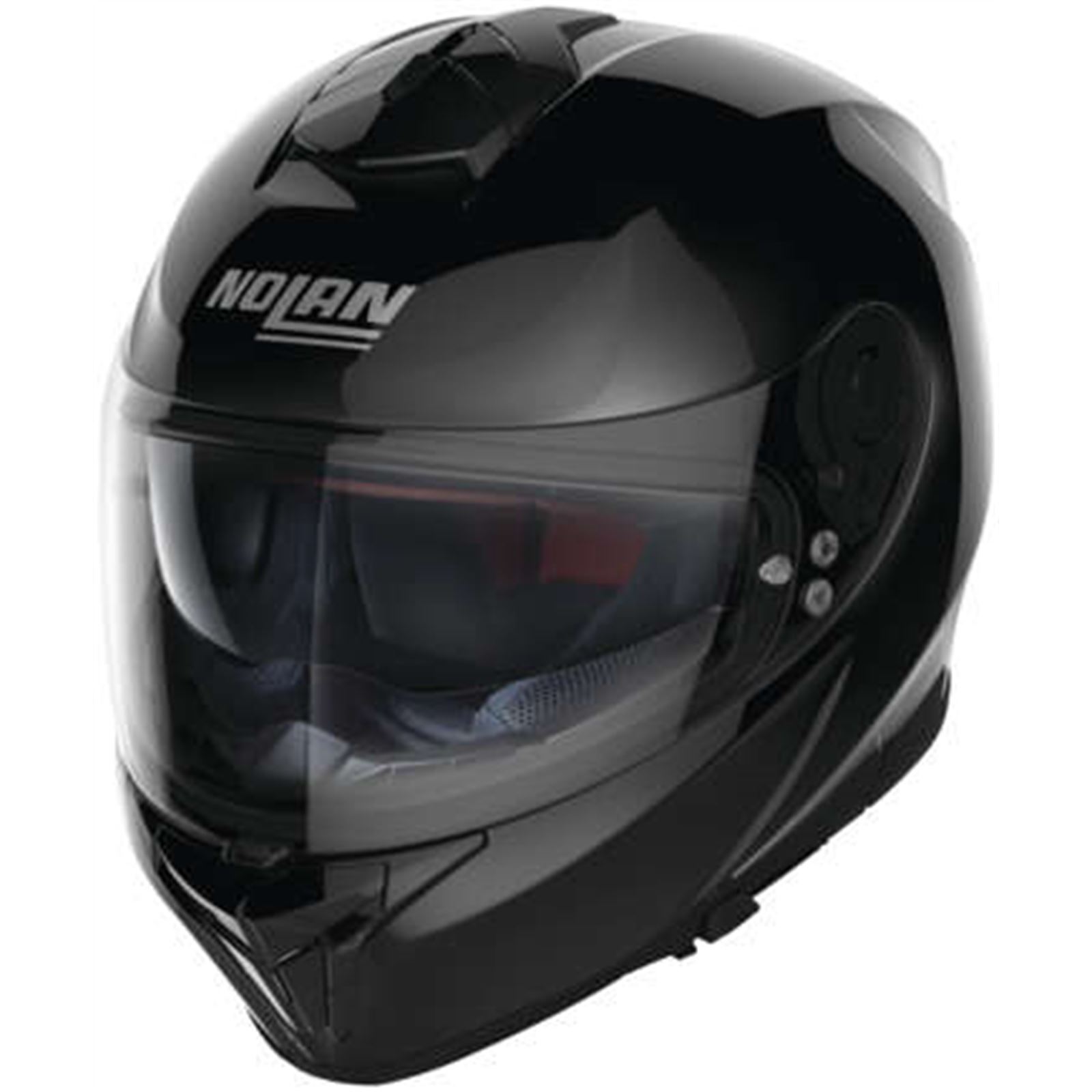 Nolan Helmets N80-8 Solid Gloss Black 2XL Helmet - Click Image to Close