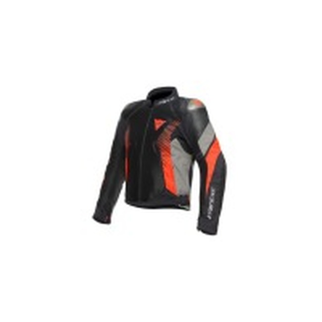 Dainese Super Rider 2 Absoluteshell Jacket Size - 52 - For Black/Dark Gull Gray/Fluorescent Red Size - 52 - Click Image to Close