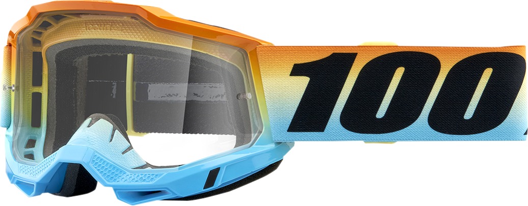 100% Accuri 2 Youth Goggles with Sunset Clear Lens - Click Image to Close