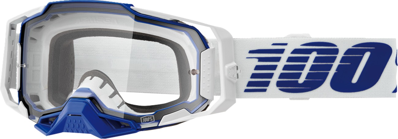 Armega Goggles Blue - Clear Lens - Click Image to Close