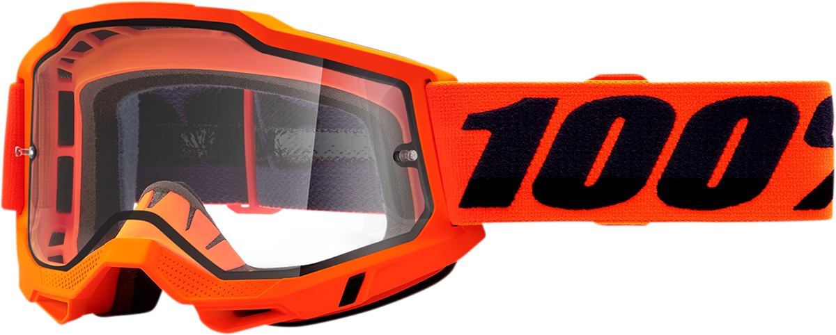 100% Accuri 2 Enduro Goggles - Orange - Click Image to Close