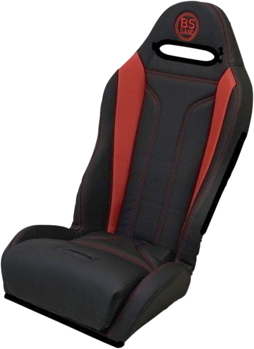 Performance Double T Solo Seat Black/Red - Maverick X3 Turbo R YXZ1000R - Click Image to Close