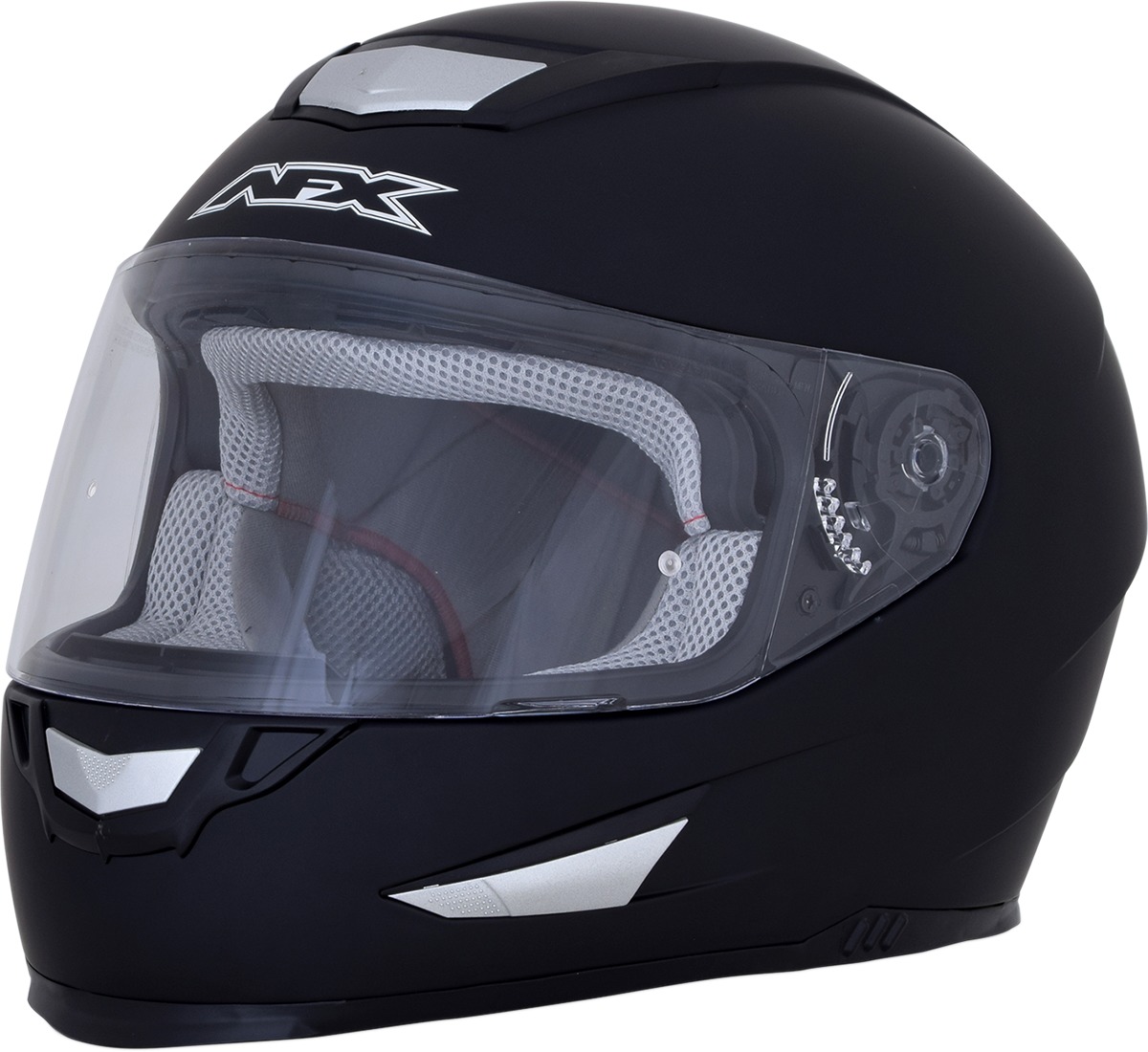 FX-99 Full Face Street Helmet Matte Black Small - Click Image to Close