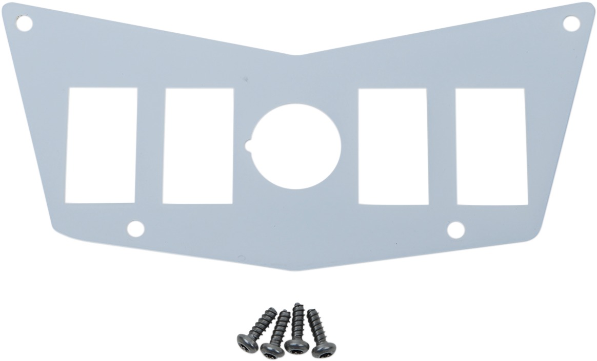 Dashplate 4Switch,12V White - For 08-14 Polaris RZR800 12-18 RZR570 - Click Image to Close