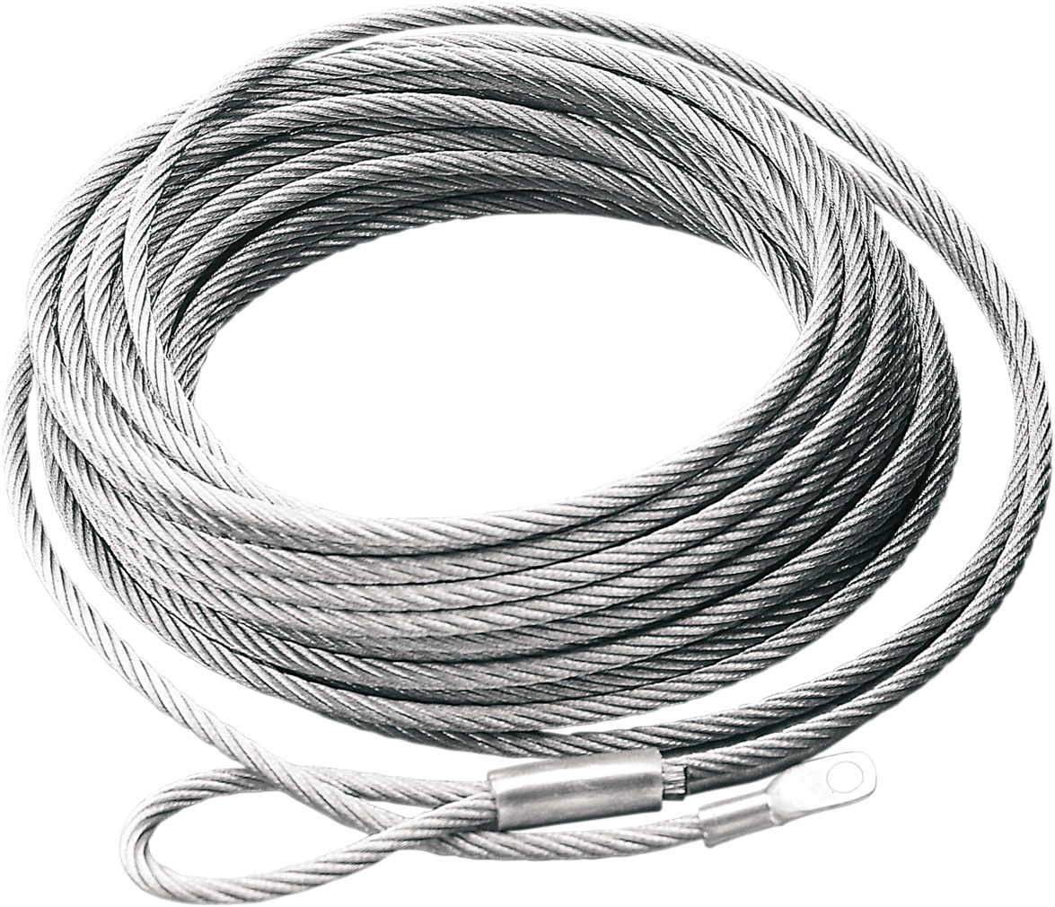 Winch Accessories - Wnch Replcmnt Wire Rope 4.0Ci - Click Image to Close