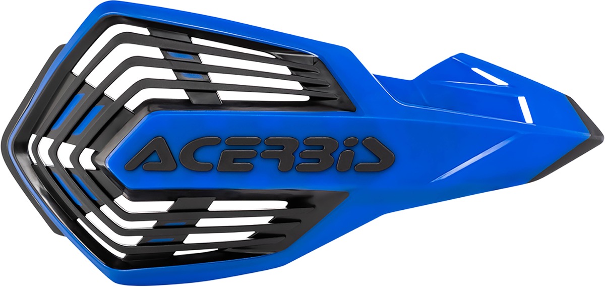 X-Future Handguards - Blue & Black - w/ Universal Bar Mount Kit - Click Image to Close