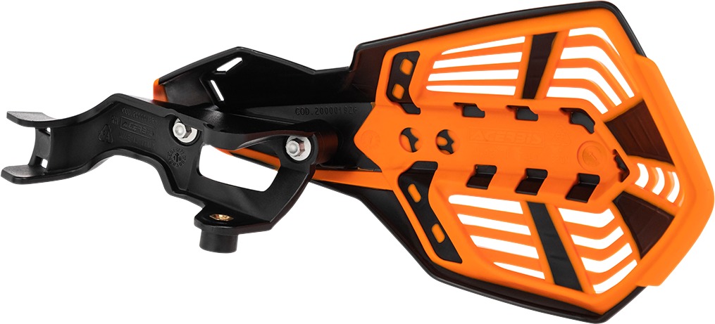 Acerbis K-Future Handguards Black/Orange - Click Image to Close