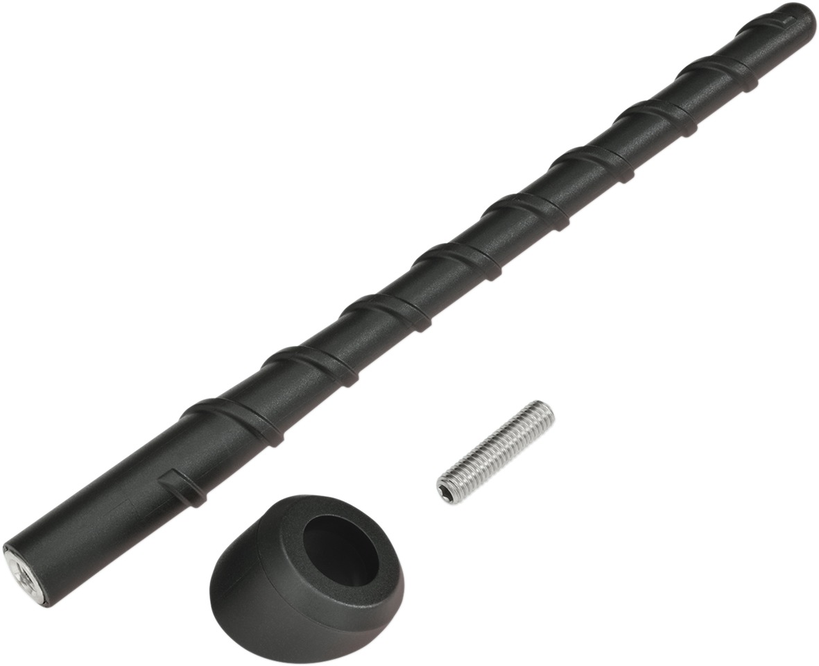 Short Spiral Antenna - 7 1/2" Spiral Antenna Blk - Click Image to Close