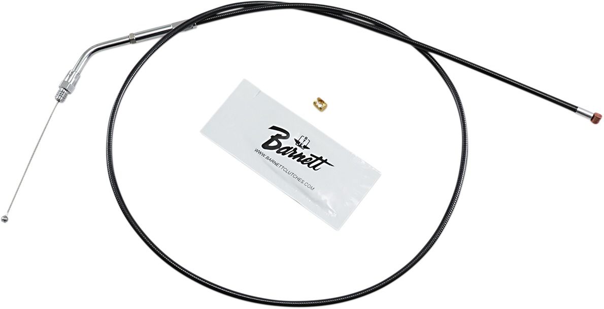 Barnett Vinyl Throttle Cable Black 39 in. L - Click Image to Close