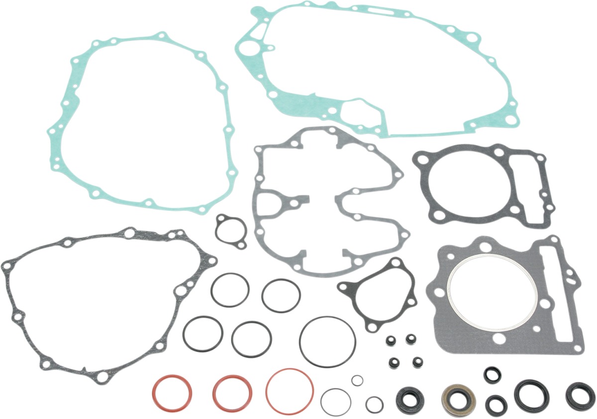 Complete Gasket Kit w/Oil Seals - For 99-04 Honda TRX400EX - Click Image to Close