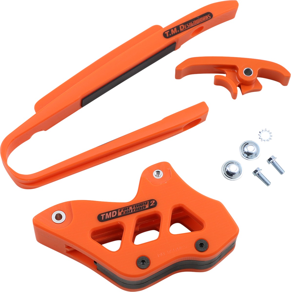 Orange Baja Endurance Slide-n-Guide Kit - For 11-16 KTM 150-500 w/ PDS - Click Image to Close