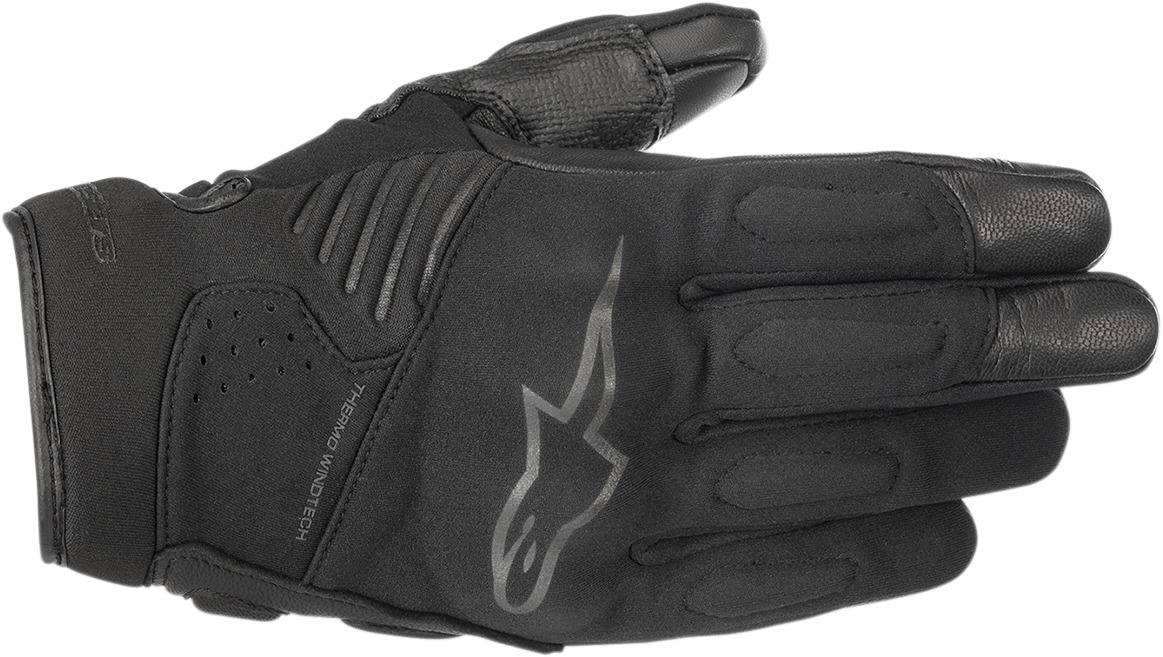 Faster Motorcycle Gloves Black Small - Click Image to Close