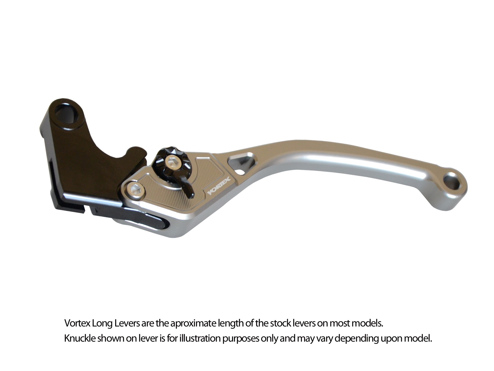 V3 2.0 Black Stock Length Clutch Lever - For 16-18 797 Monster, Multistrada - Click Image to Close