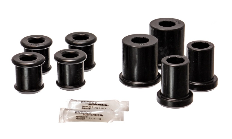 04-09 Cadillac XLR/XLR-V / 97-12 Corvette Black Front End C/A Bushing Set - Click Image to Close