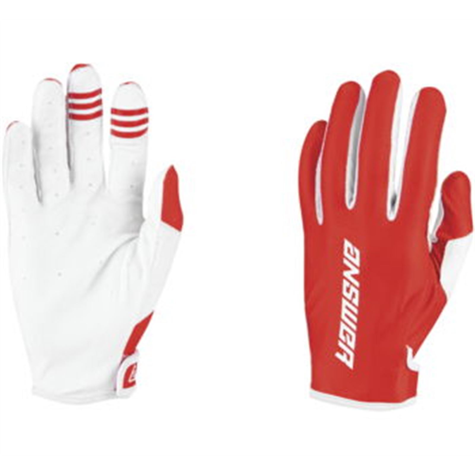 Answer Ascent Glove Red/White - XL - Click Image to Close