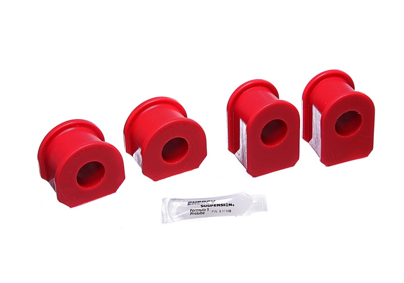 1" Sway Bar Bushing Kit - Red 4.5149R - For Select 66-96 Ford Bronco - Click Image to Close