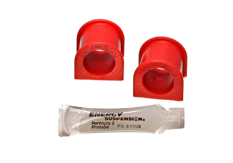 90-93 Acura Integra Red 23mm Front Sway Bar Bushings - Click Image to Close