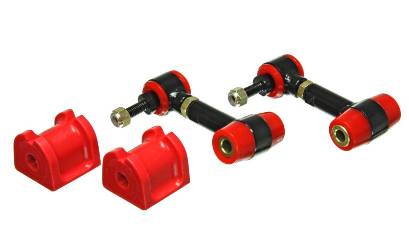 Red 14mm Rear Sway Bar Bushing Kit - For 13 Scion FR-S / Subaru BRZ - Click Image to Close