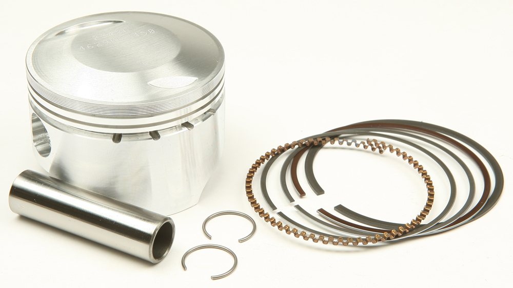 Piston Kit 10.25:1 Compression - 74.50mm Bore (+0.50) - For 88-00 Honda TRX300Fourtrax - Click Image to Close