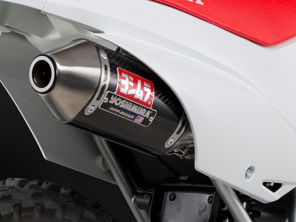 Enduro RS2 Carbon Fiber Stainless Steel Full Exhaust - For 14-18 Honda CRF125F/FB - Click Image to Close