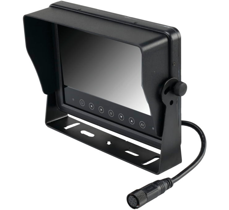 Ultra-bright Monitor for use w. QuadBoss 360 degrees camera - Click Image to Close