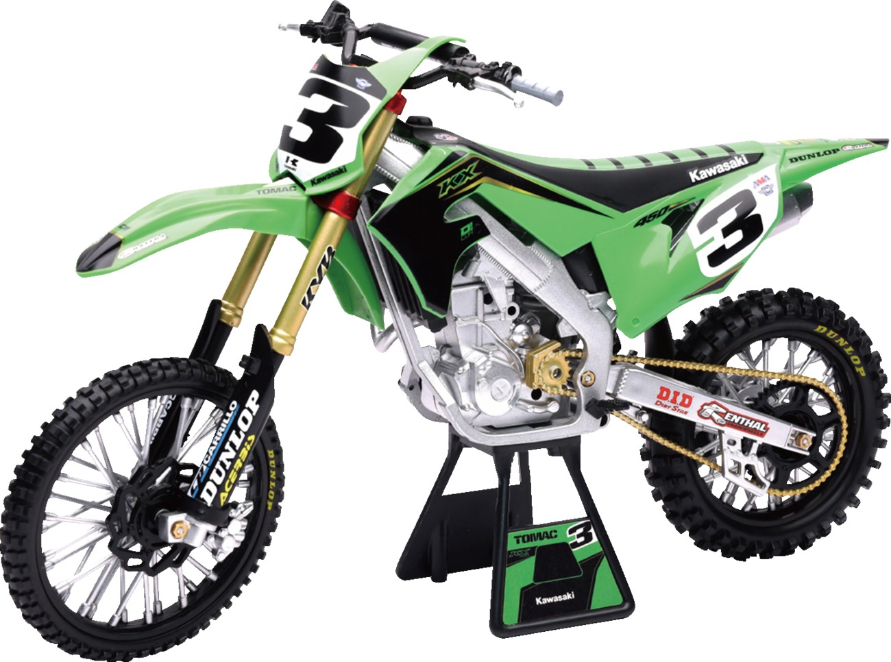 Kawasaki KX450F Factory Team (Eli Tomac)/ Scale - 1:6 - Click Image to Close