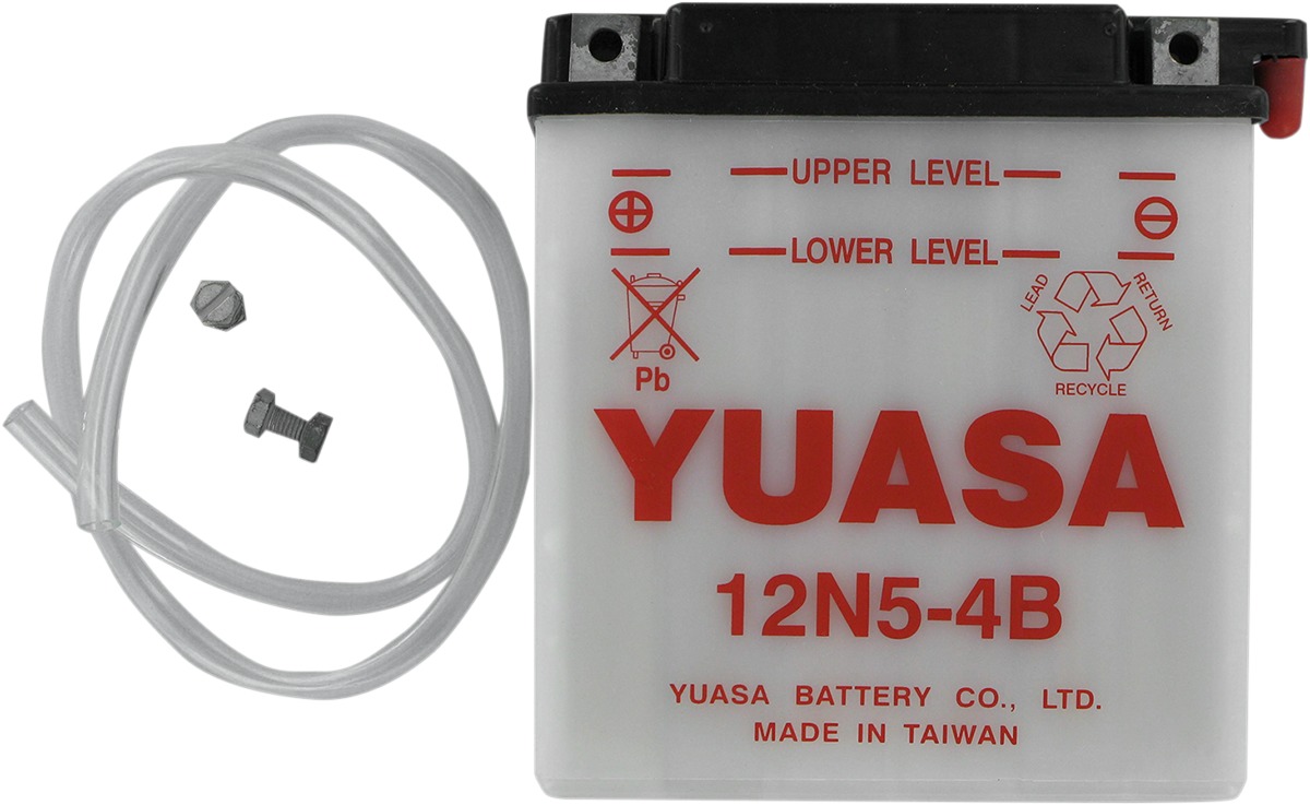 Conventional Batteries - 12N5-4B Yuasa Battery - Click Image to Close