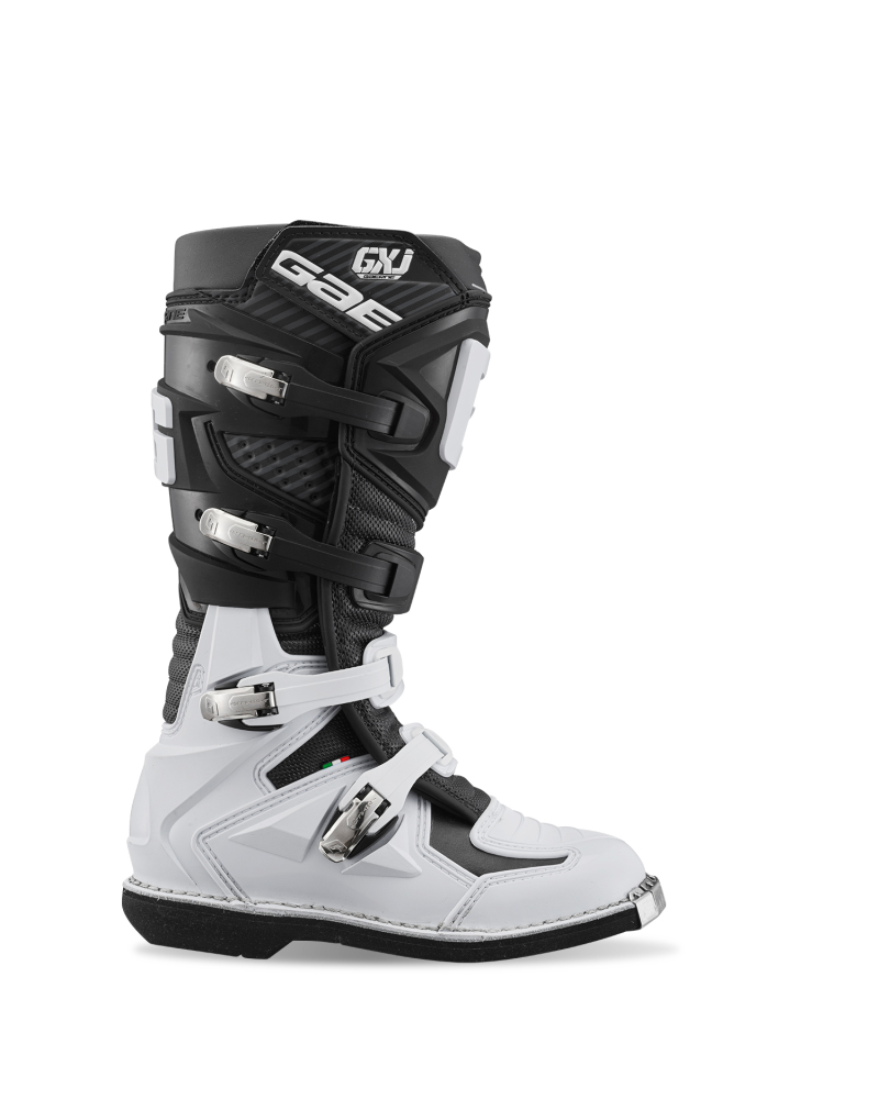 GXJ Boot Black/White Size - Youth 1 - Click Image to Close