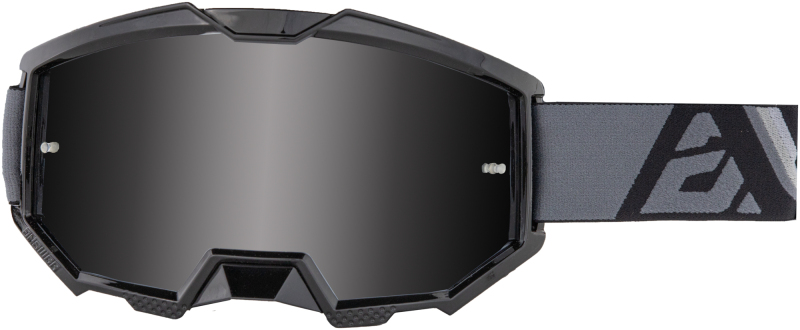 Answer Apex 3 Goggles Black/Grey - Youth - Youth goggles with mirrored lens - Click Image to Close