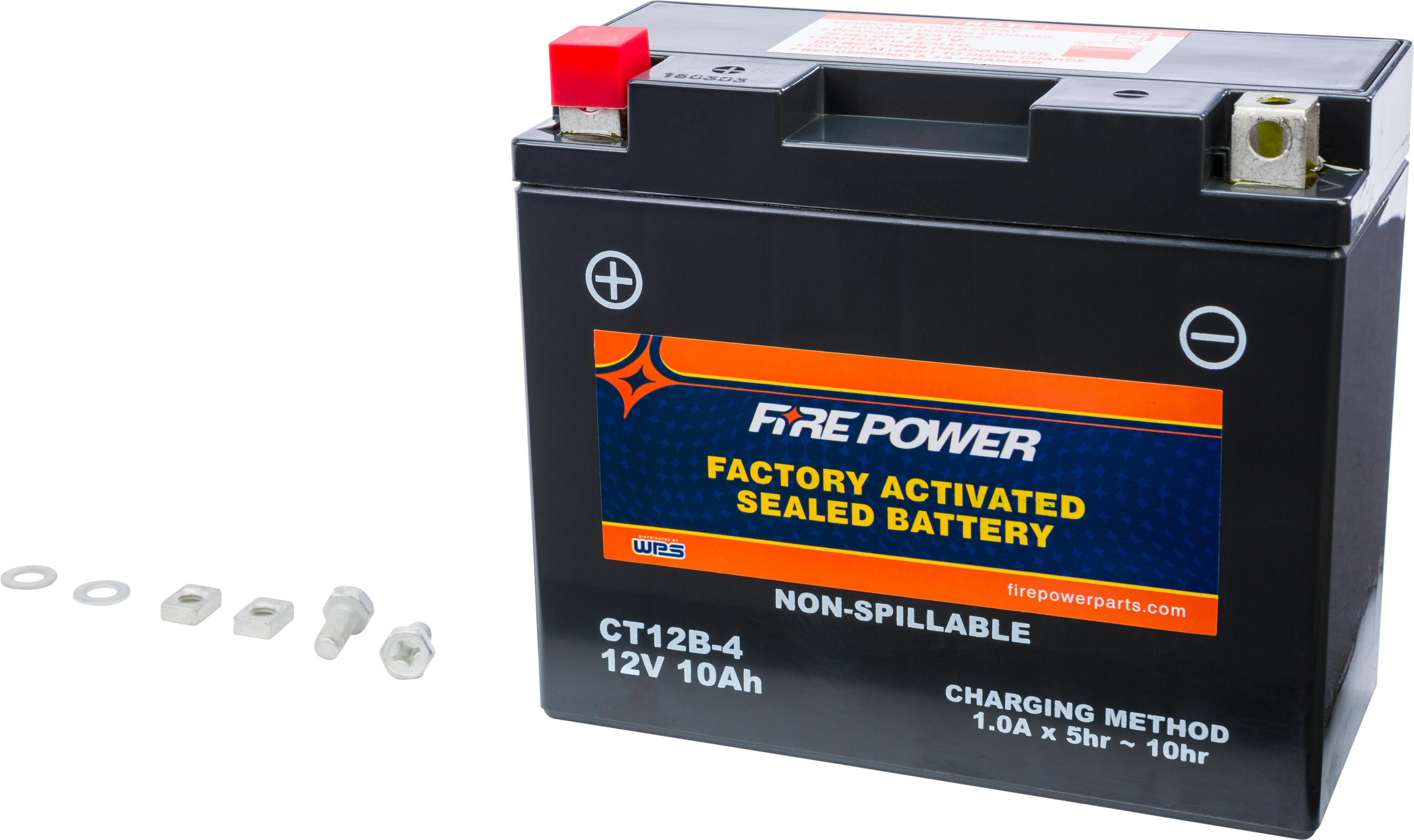 Factory Activated Sealed Battery - Replaces YT12B-4 - Click Image to Close