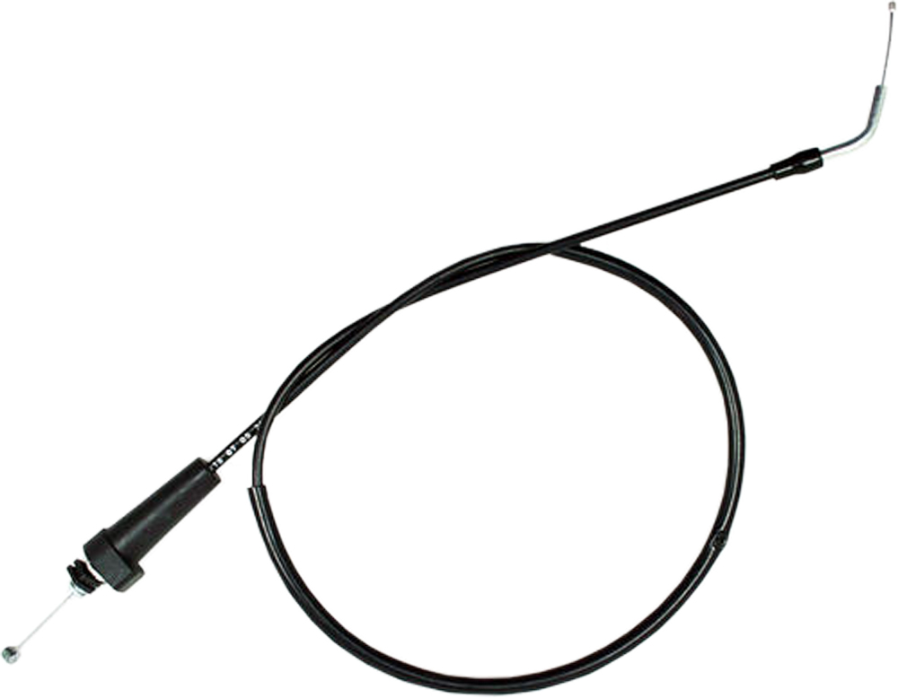 Black Vinyl Throttle Cable - For 89-01 Suzuki LT160E / LTF160 Quadrunner - Click Image to Close