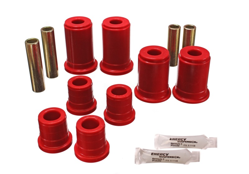 92-94 K-5 Blazer / 92-99 Denali/Suburban/Yukon Red Front Control Arm Bushing Set - Click Image to Close