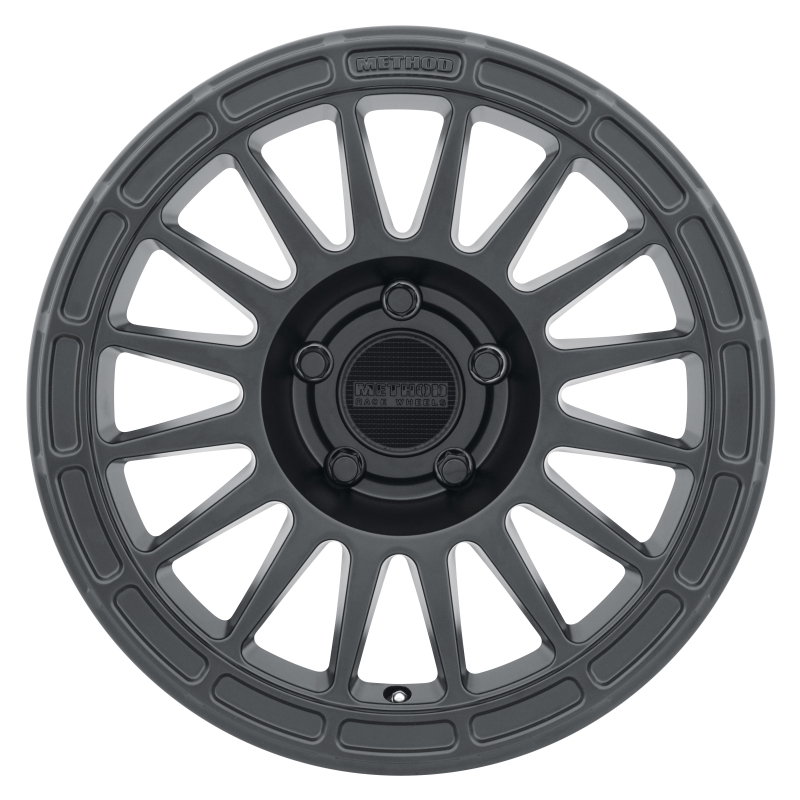 MR314 18x9 +18mm Offset 5x150 110.5mm CB Matte Black Wheel - Click Image to Close