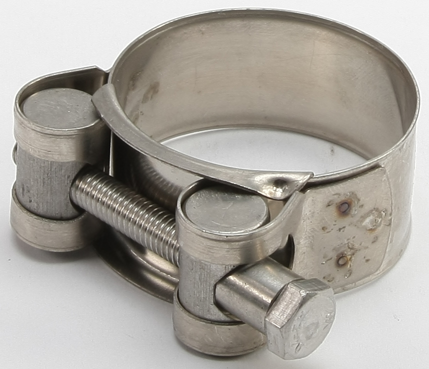 Stainless Exhaust Clamp 36mm-39mm - Click Image to Close