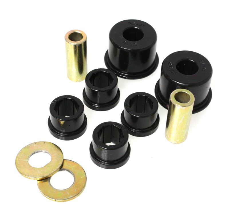 Black Front Control Arm Bushing Set - For 00-03 Nissan Sentra/200SX - Click Image to Close