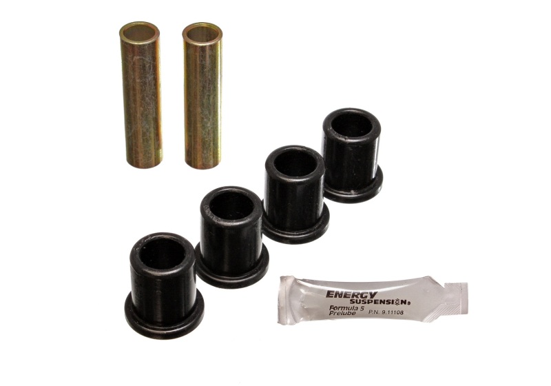 89-97 Ford Ranger Black Rear 2WD Frame Shackle Bushings Set - Click Image to Close