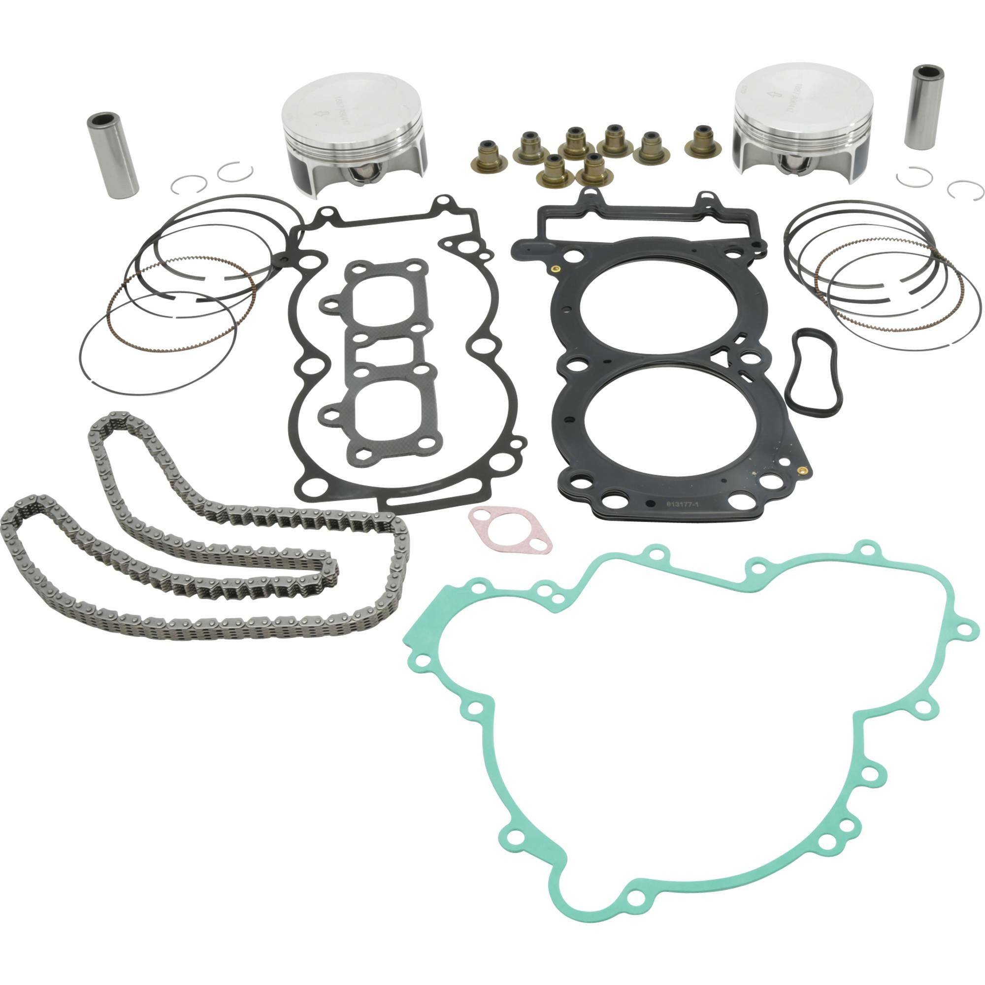 Vertex Pistons Vertex Top End Piston Kit - Click Image to Close