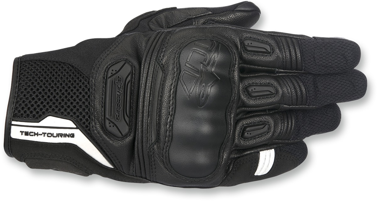 Highlands Motorcycle Gloves Black Medium - Click Image to Close