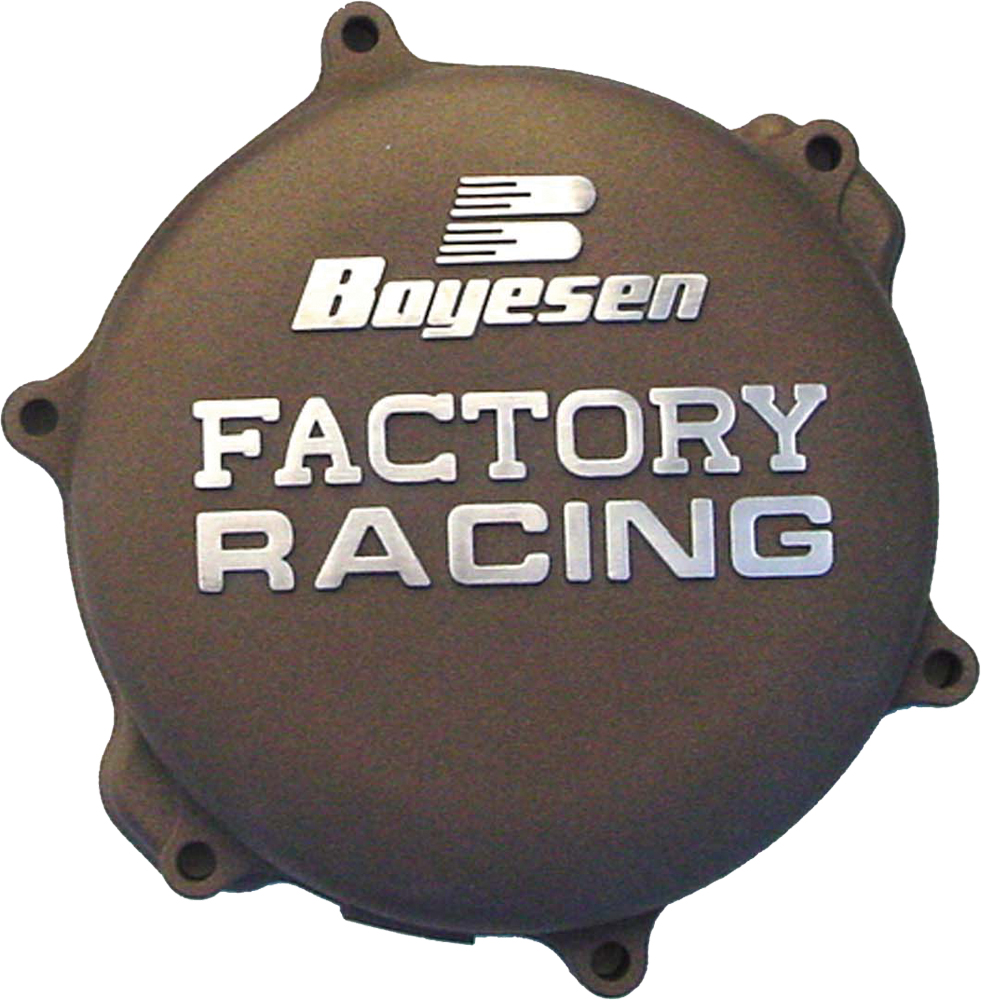 Factory Racing Clutch Cover Magnesium - For 87-99 Honda CR125R - Click Image to Close