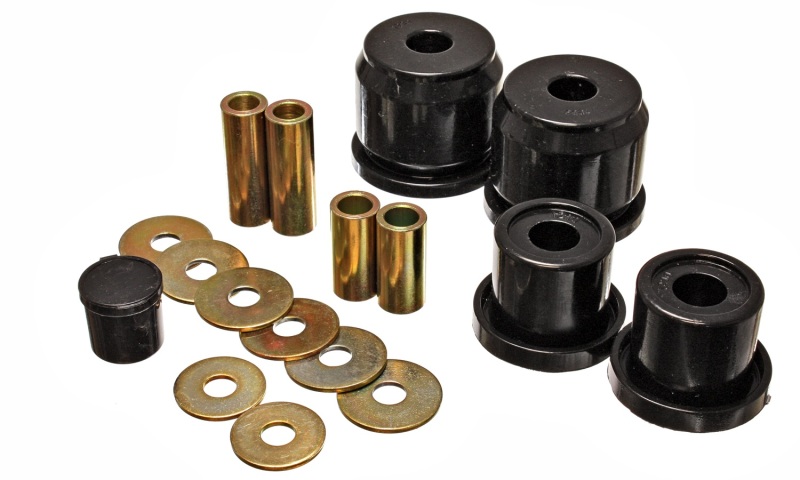 00-09 Honda S2000 Black Rear Differential Carrier Bushing Set - Click Image to Close