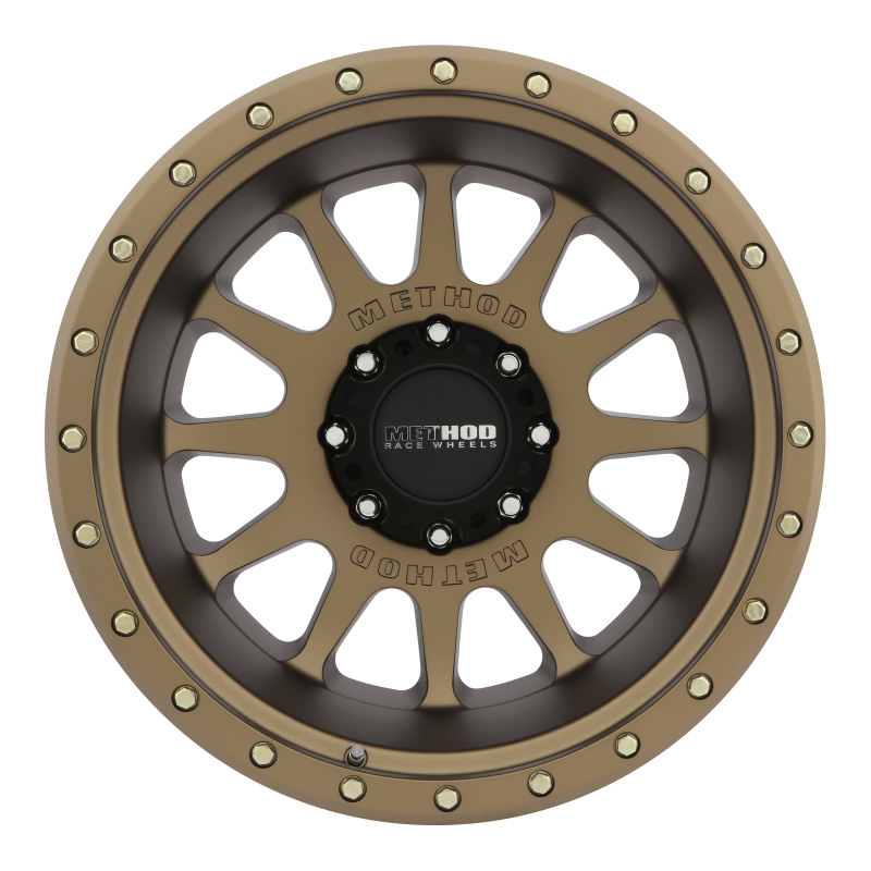 MR605 NV 20x10 -24mm Offset 8x180 124.1mm CB Method Bronze Wheel - Click Image to Close