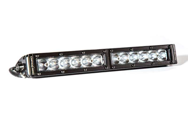 12 In LED Light Bar Single Row Straight Clear Driving Each Stage Series - Click Image to Close