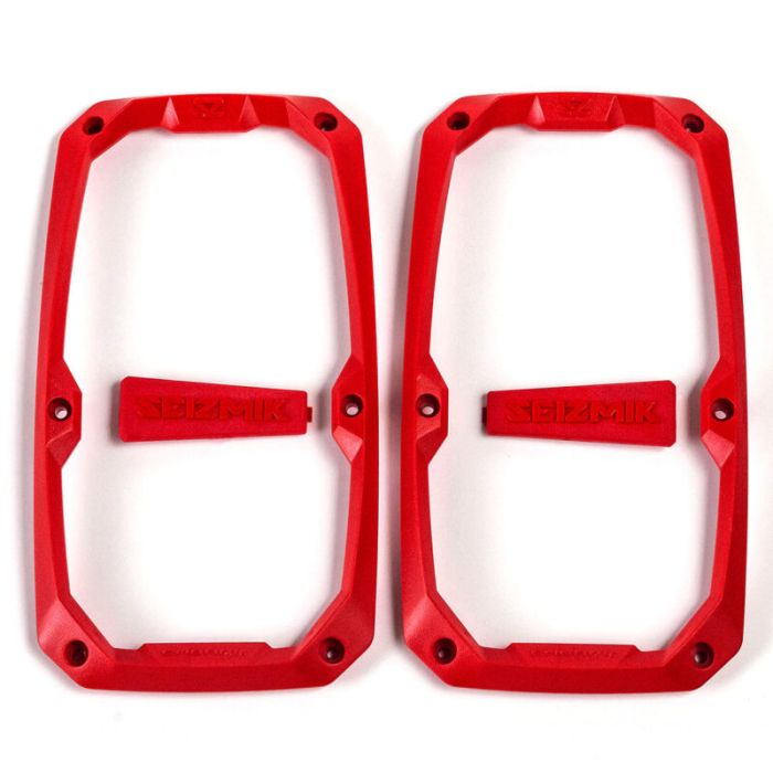 Trim Kits for Embark ABS Side View Mirrors - Embark Abs Trim Kit - Red - Click Image to Close